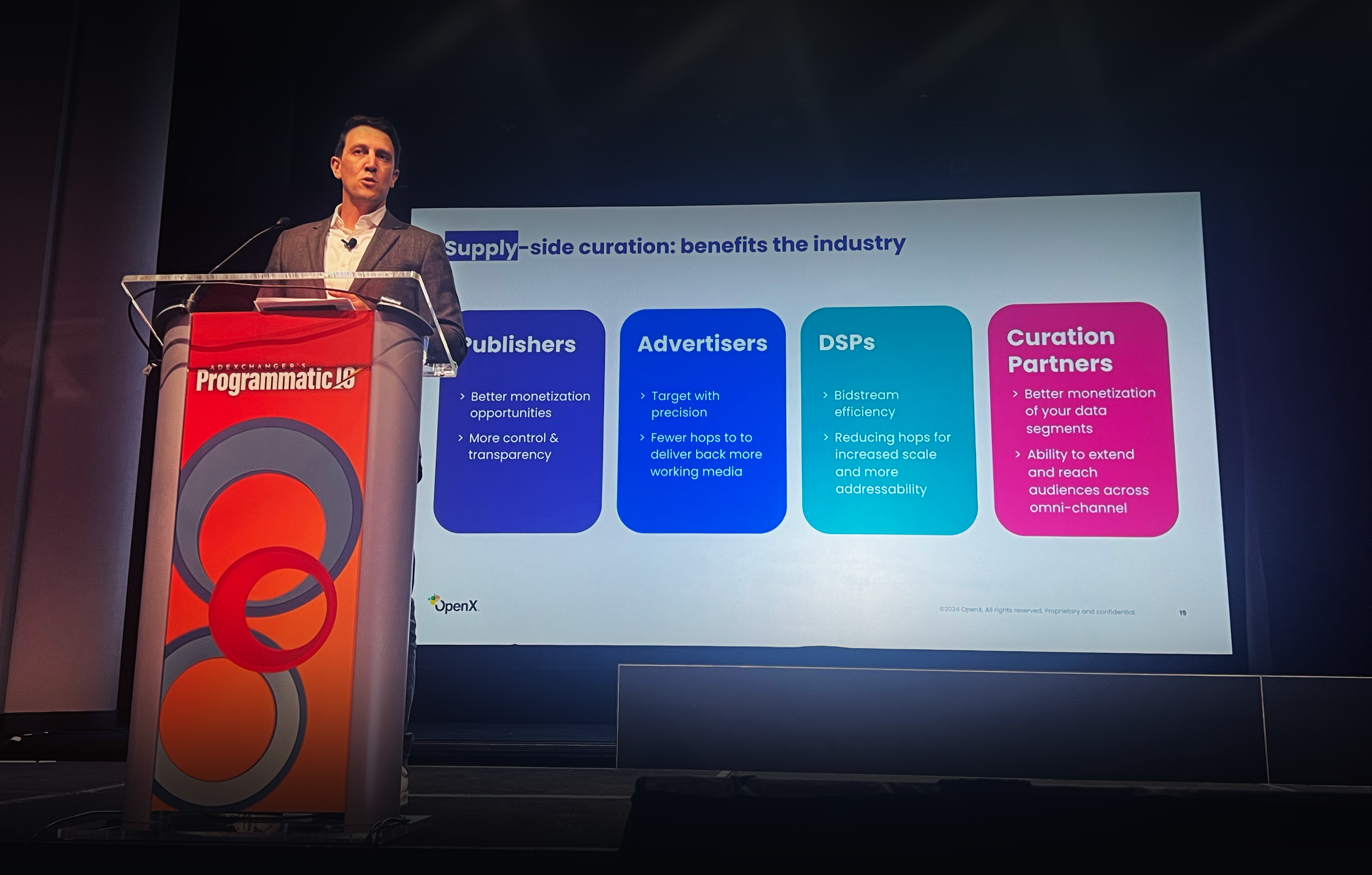 Gil Sommer at Adexchanger Programmatic I/O New York